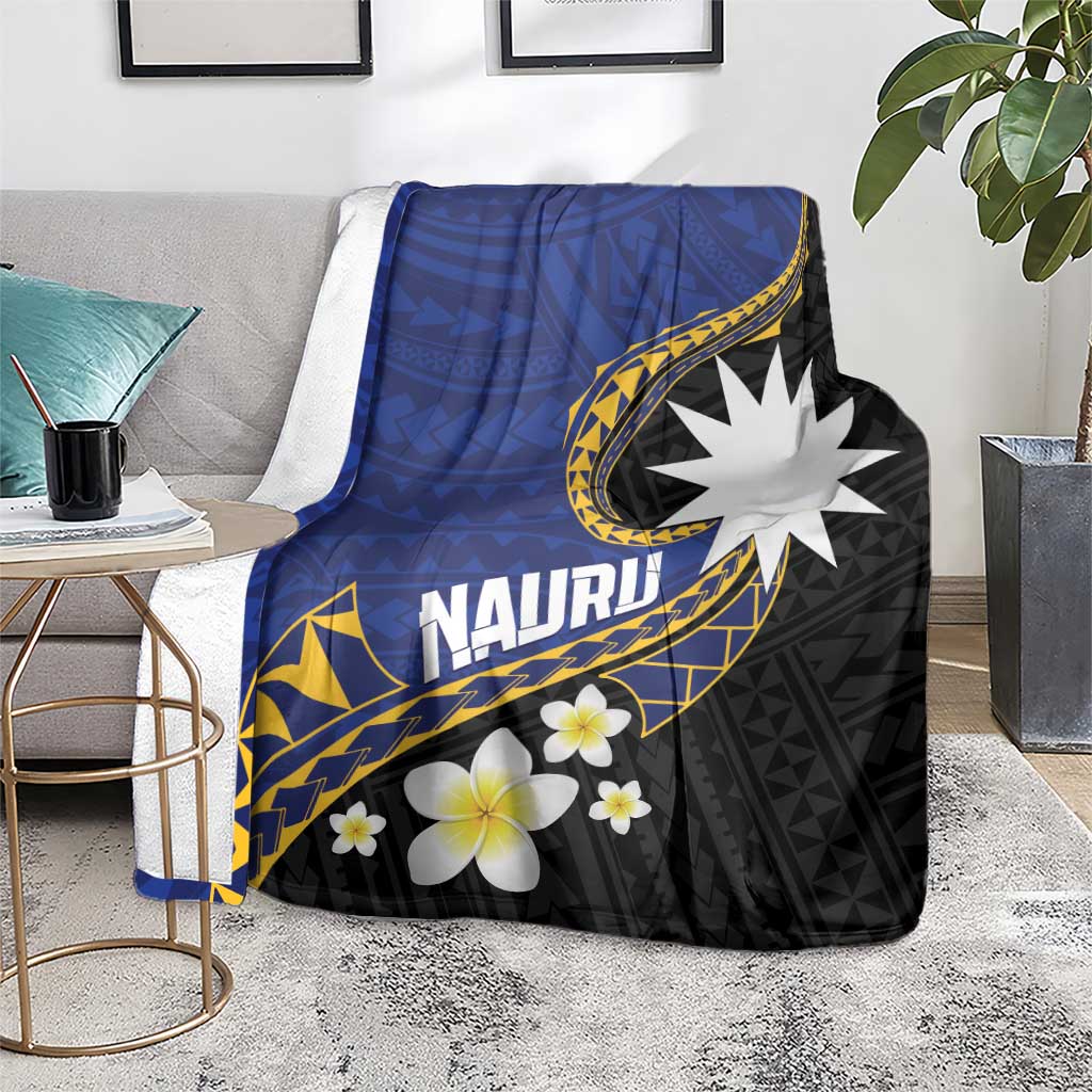 Nauru Blanket Naoero Proud Plumeria LT01 - Polynesian Pride
