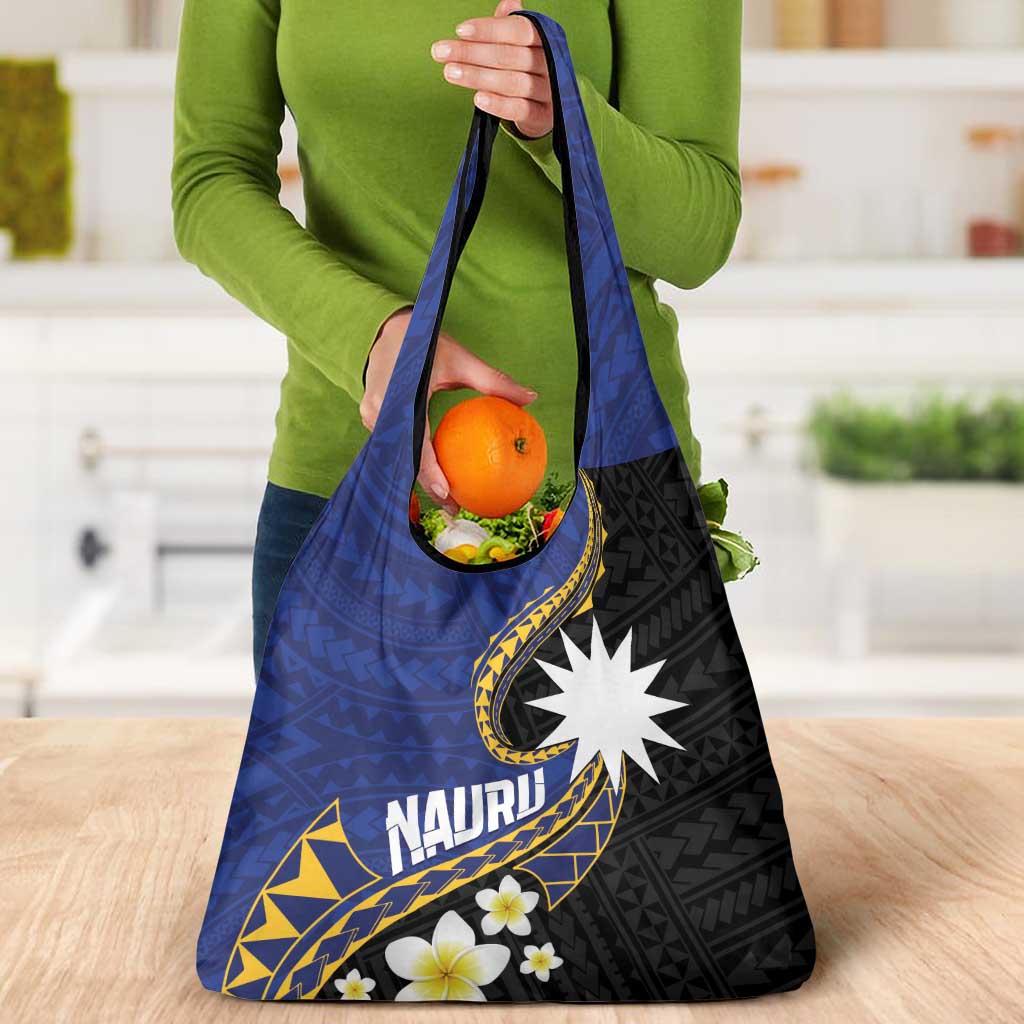 Nauru Grocery Bag Naoero Proud Plumeria