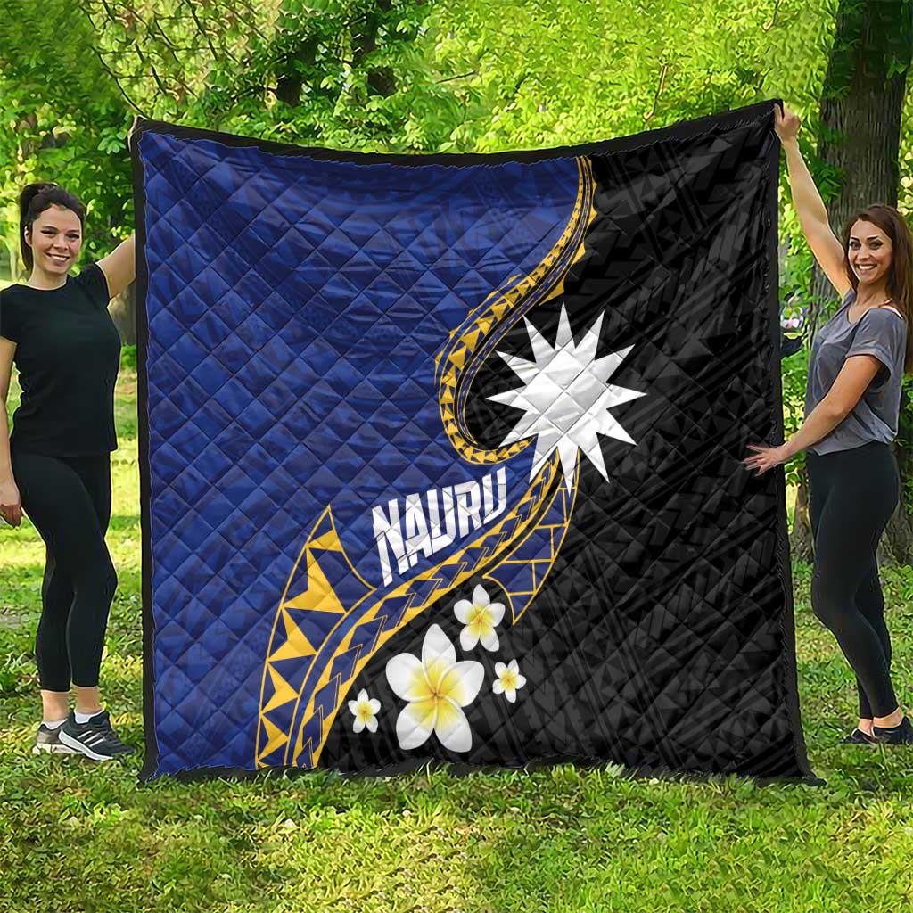 Nauru Quilt Naoero Proud Plumeria LT01 - Polynesian Pride