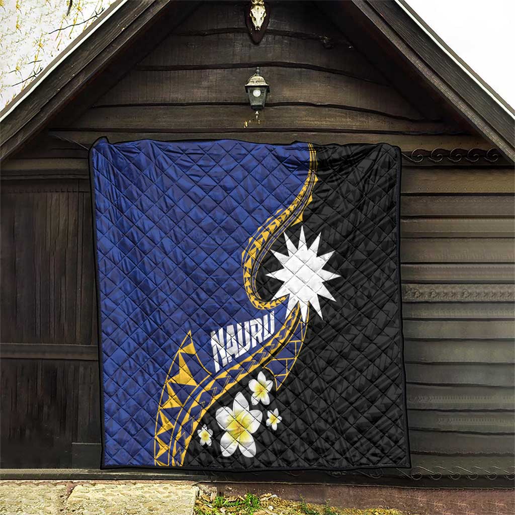 Nauru Quilt Naoero Proud Plumeria LT01 - Polynesian Pride