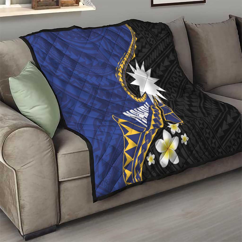 Nauru Quilt Naoero Proud Plumeria LT01 - Polynesian Pride