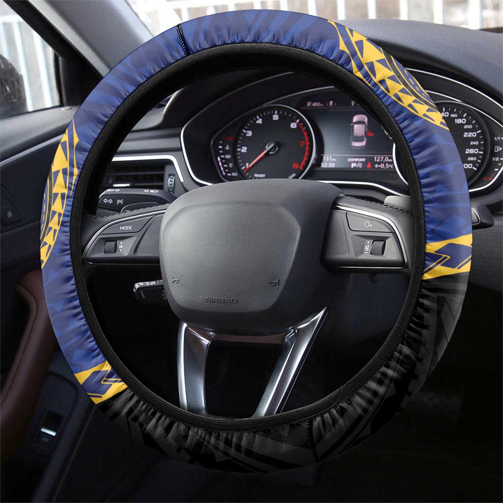 Nauru Steering Wheel Cover Naoero Proud Plumeria