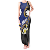 Personalised Nauru Tank Maxi Dress Naoero Proud Plumeria