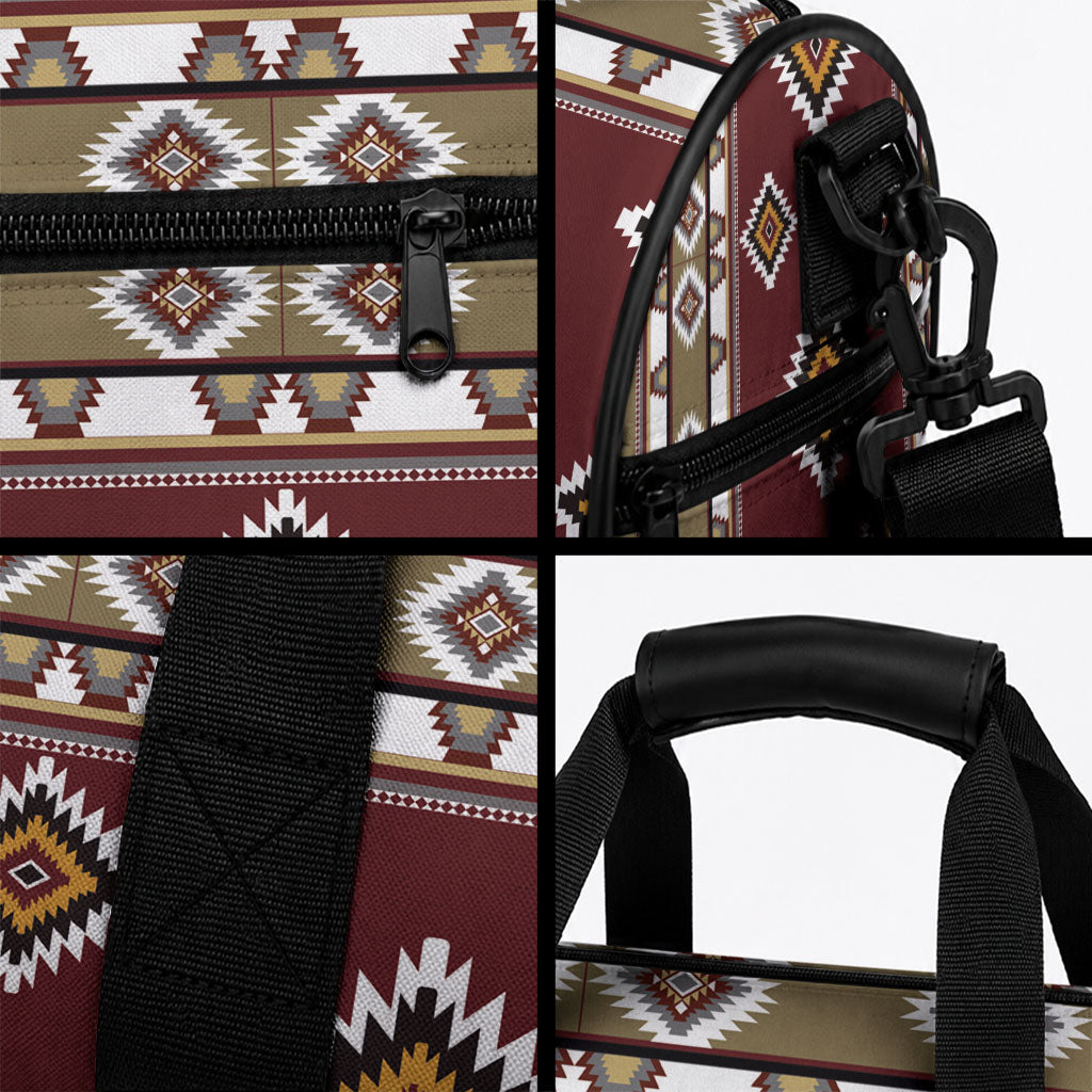 Native American Navajo Duffle Bag Tribal Pattern