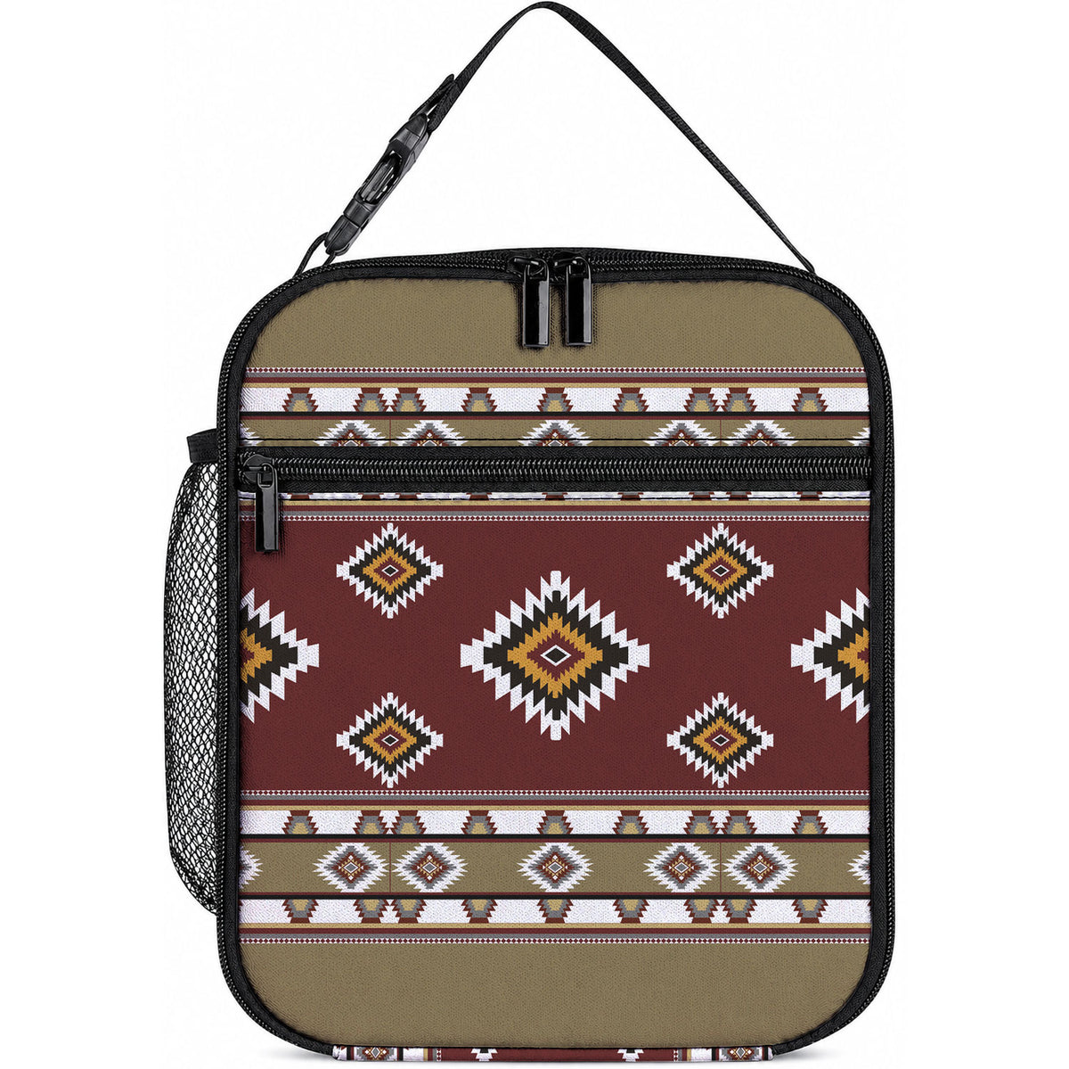 Native American Navajo Lunch Bag Tribal Pattern