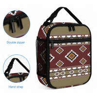 Native American Navajo Lunch Bag Tribal Pattern