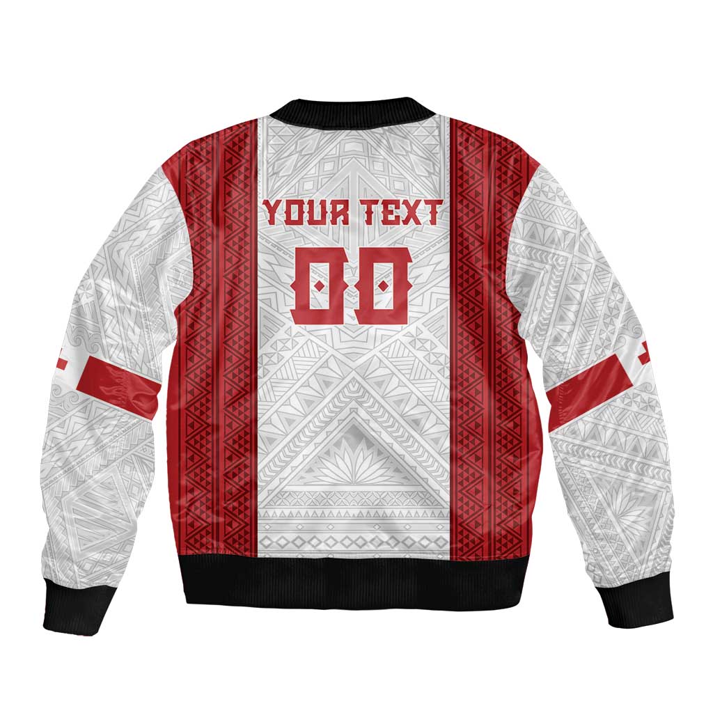 Tonga Rugby Custom Bomber Jacket Tonga Sea Eagles Go Champions LT01 - Polynesian Pride