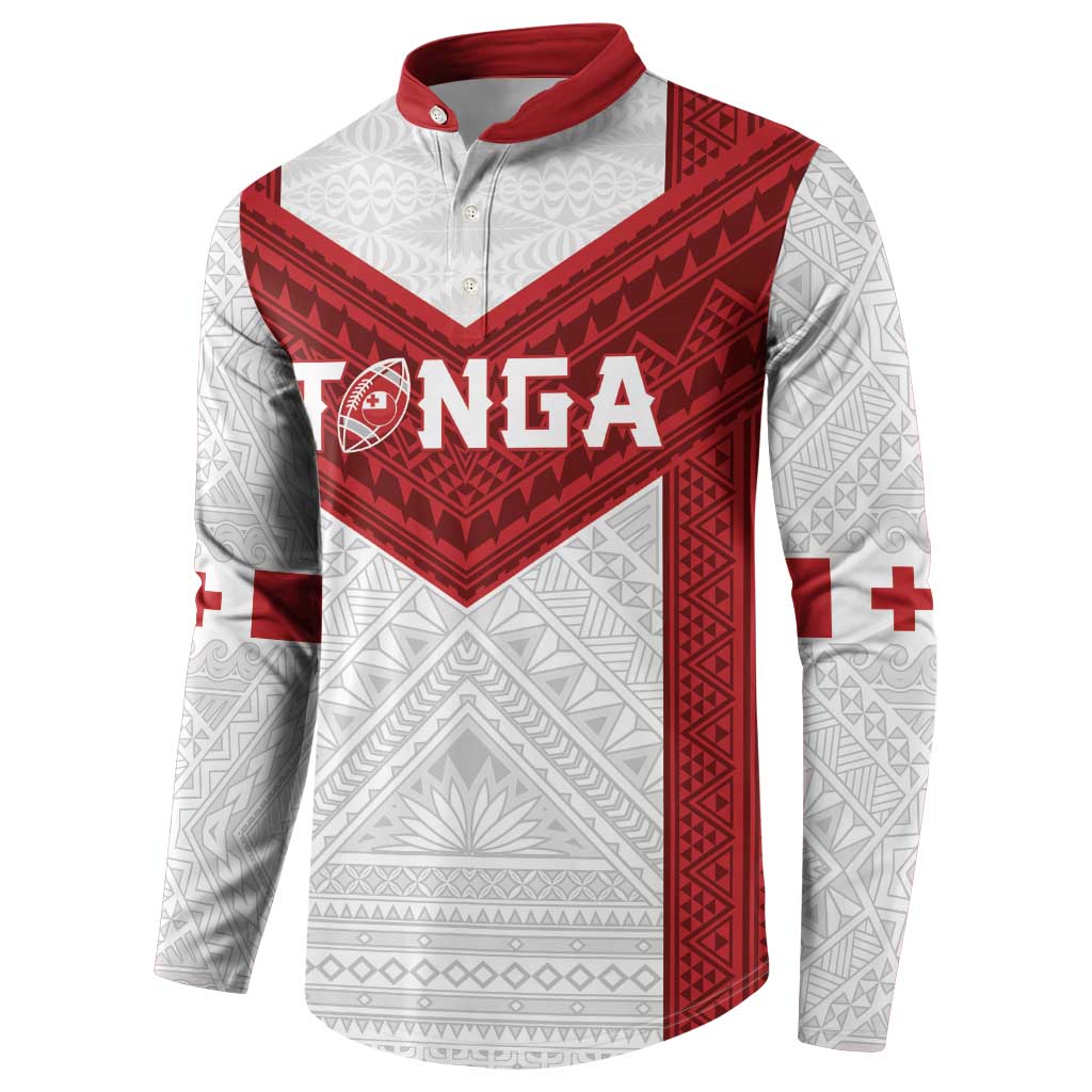 Tonga Rugby Custom Button Sweatshirt Tonga Sea Eagles Go Champions LT01 - Polynesian Pride