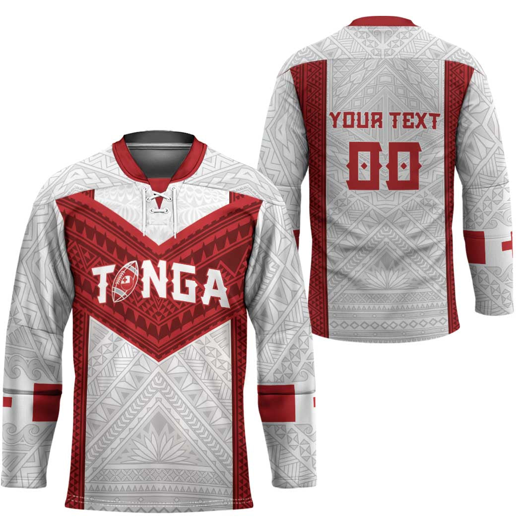 Tonga Rugby Custom Hockey Jersey Tonga Sea Eagles Go Champions LT01 - Polynesian Pride