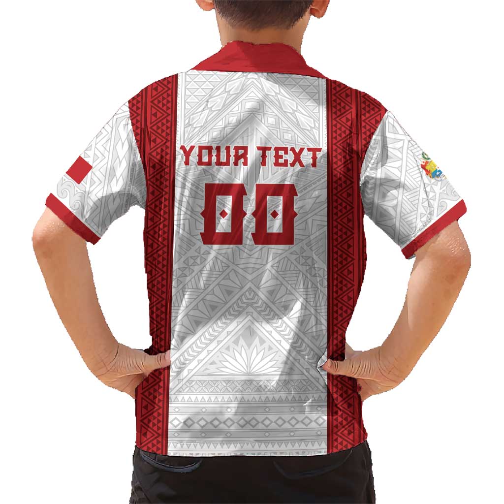 Tonga Rugby Custom Kid Hawaiian Shirt Tonga Sea Eagles Go Champions LT01 - Polynesian Pride