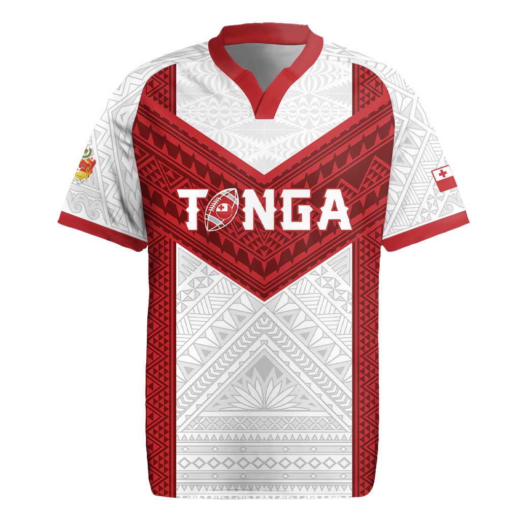 Tonga Rugby Custom Rugby Jersey Tonga Sea Eagles Go Champions LT01 Red - Polynesian Pride