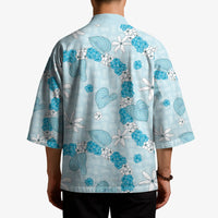 Hawaii Anthurium Tiare Pikake Lei Kimono UliUli Lauhala Art Pattern