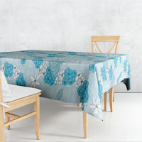 Hawaii Anthurium Tiare Pikake Lei Tablecloth UliUli Lauhala Art Pattern