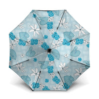 Hawaii Anthurium Tiare Pikake Lei Umbrella UliUli Lauhala Art Pattern