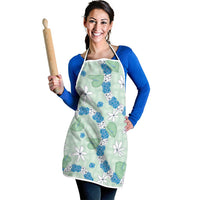 Hawaii Anthurium Tiare Pikake Lei Apron Omaomao Lauhala Art Pattern LT01 - Polynesian Pride