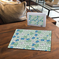 Hawaii Anthurium Tiare Pikake Lei Puzzle Omaomao Lauhala Art Pattern