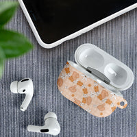 Hawaii Anthurium Tiare Pikake Lei AirPods Case Alani Lauhala Art Pattern LT01 - Polynesian Pride