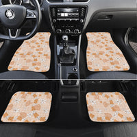 Hawaii Anthurium Tiare Pikake Lei Car Mats Alani Lauhala Art Pattern