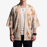 Hawaii Anthurium Tiare Pikake Lei Kimono Alani Lauhala Art Pattern LT01 - Polynesian Pride