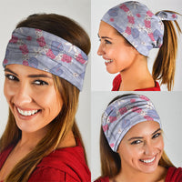 Hawaii Anthurium Tiare Pikake Lei Neck Gaiter Poni Lauhala Art Pattern
