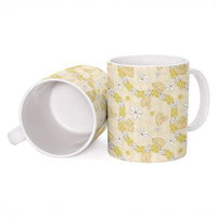 Hawaii Anthurium Tiare Pikake Lei Ceramic Mug Melemele Lauhala Art Pattern LT01 - Polynesian Pride