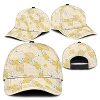 Hawaii Anthurium Tiare Pikake Lei Classic Cap Melemele Lauhala Art Pattern