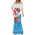 Personalised Fiji Day Mermaid Dress Fijian Hibiscus Special Version LT01 - Polynesian Pride