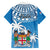 Fiji Family Matching Mermaid Dress and Hawaiian Shirt Bula Fijian Tapa Pattern LT01 - Polynesian Pride