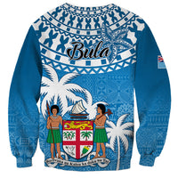 Fiji Sweatshirt Bula Fijian Tapa Pattern LT01 - Polynesian Pride