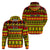 Custom Hawaii Christmas Hoodie Hawaiian Quilt Pattern Reggae Version LT01 - Polynesian Pride