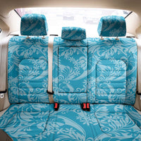 Tahiti Ninamu Tiare Floral Back Car Seat Cover Monstera Palm Tropical Leaves - Polynesian Pride