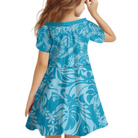 Tahiti Ninamu Tiare Floral Family Matching Mermaid Dress and Hawaiian Shirt Monstera Palm Tropical Leaves LT01 - Polynesian Pride
