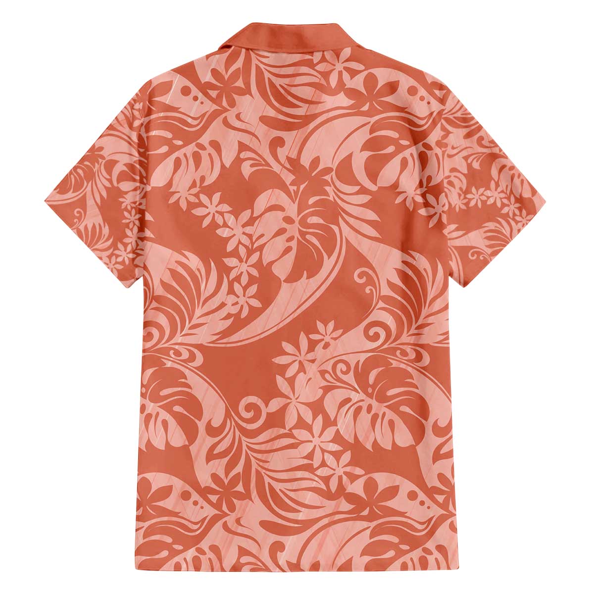 Tahiti Puatou Tiare Floral Family Matching Off The Shoulder Long Sleeve Dress and Hawaiian Shirt Monstera Palm Tropical Leaves - Polynesian Pride