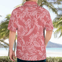 Tahiti Tarona Tiare Floral Hawaiian Shirt Monstera Palm Tropical Leaves - Polynesian Pride
