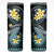 Hawaii Skinny Tumbler Polynesian Shark with Kakau Turquoise Version
