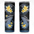 Hawaii Skinny Tumbler Polynesian Shark with Kakau Blue Version