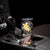 Hawaii Skinny Tumbler Polynesian Shark with Kakau Orange Version