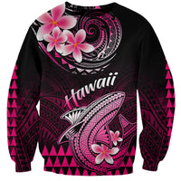 Hawaii Sweatshirt Polynesian Shark with Kakau Pink Version LT01 Unisex Pink - Polynesian Pride
