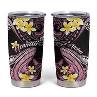 Hawaii Tumbler Cup Polynesian Shark with Kakau Pink Version