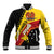 Custom PNG Baseball Jacket The Kumuls Are On A Roll