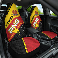 PNG Car Seat Cover The Kumuls Are On A Roll LT01 One Size Black - Polynesian Pride