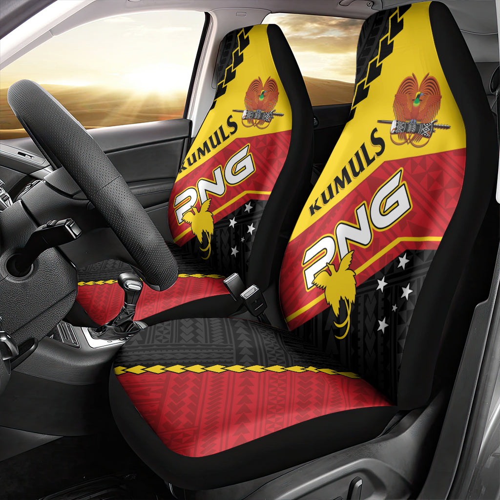 PNG Car Seat Cover The Kumuls Are On A Roll LT01 - Polynesian Pride