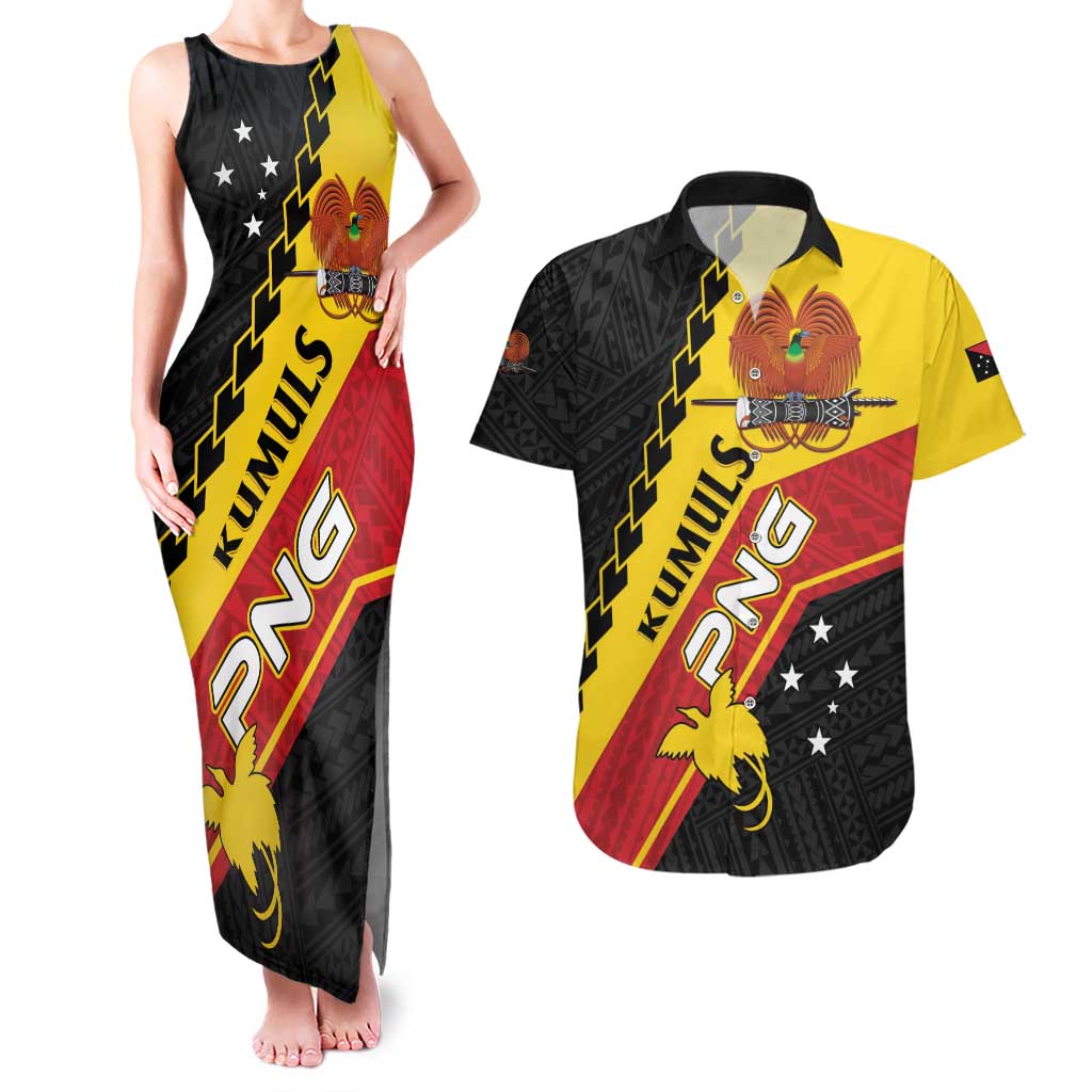 Custom PNG Couples Matching Tank Maxi Dress and Hawaiian Shirt The Kumuls Are On A Roll