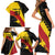 Custom PNG Family Matching Short Sleeve Bodycon Dress and Hawaiian Shirt The Kumuls Are On A Roll