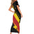 Custom PNG Family Matching Short Sleeve Bodycon Dress and Hawaiian Shirt The Kumuls Are On A Roll