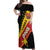 Custom PNG Off Shoulder Maxi Dress The Kumuls Are On A Roll