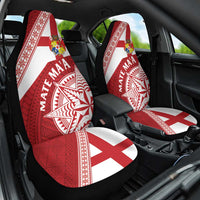 Tonga Rugby Mate Maa Car Seat Cover Ngatu Pattern LT01 One Size Red - Polynesian Pride