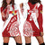 Custom Tonga Rugby Mate Maa Hoodie Dress Ngatu Pattern