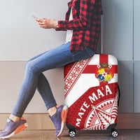 Tonga Rugby Mate Maa Luggage Cover Ngatu Pattern LT01 - Polynesian Pride