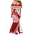 Custom Tonga Rugby Mate Maa Mermaid Dress Ngatu Pattern